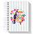 Caderno A5 Personalizado Bonita por Natureza - 80 Folhas Papel 90g Capa Dura - Imagem 3