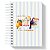 Caderno A5 Personalizado A Vida é uma Maravilha - 80 Folhas Papel 90g Capa Dura - Imagem 3