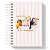 Caderno A5 Personalizado A Vida é uma Maravilha - 80 Folhas Papel 90g Capa Dura - Imagem 2