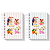 Caderno A5 Personalizado Brasil em Selos - 80 Folhas Papel 90g Capa Dura - Imagem 1