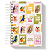 Caderno A5 Personalizado Mosaico Brasileiro - 80 Folhas Papel 90g Capa Dura - Imagem 1