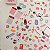 Sticker Box - 200 Adesivos Cozy Days - A Prova d' água - Variados Tamanhos de 1,5cm a 4cm - Imagem 6