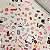 Sticker Box - 200 Adesivos Cozy Days - A Prova d' água - Variados Tamanhos de 1,5cm a 4cm - Imagem 7
