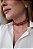 Choker 3 voltas cascalho coral - Imagem 3