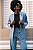 Blazer blue jeans - Imagem 1