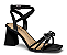 SANDALIA SALTO DAKOTA BONAIRE PRETO Y0984-0007 - Imagem 1
