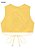 BLUSA CROPPED LEZ A LEZ COTTON PREMIUM P AMARELO ANGUS - Imagem 2