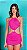 SAIA DE PRAIA DANY ROSA NEON LISO M - OXUA - Imagem 1