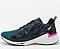 TENIS FEM LYND FLUXO PRETO/OCEAN/PINK REF 607 - Imagem 1