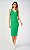 VESTIDO ACOSTAMENTO FASHION CANELADO TROPICAL GREEN M - Imagem 3