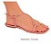 SANDALIA MARIA ISABEL ROSE CANDY REF 43.249GM - Imagem 1