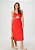 VESTIDO MIDI HERING VERMELHO 36 - Imagem 1
