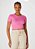 CROPPED FEM MC HERING MALHA RIBANA ROSA - Imagem 1