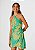 VESTIDO CURTO HERING SAIA TRANSPASSADA VERDE ESTAMPADO P - Imagem 1