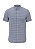 CAMISA INDIVIDUAL MC MARCELO COMFORT FIT - XADREZ AZUL MEDIO - Imagem 1