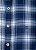 CAMISA INDIVIDUAL ML BALANCE COTTON PREMIUM SLIM FIT - XADREZ AZUL ESCURO - Imagem 2