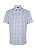 CAMISA INDIVIDUAL MC FERNADO COMFORT FIT - XADREZ AZUL CLARO - Imagem 1