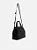 BOLSA SHOPPING AREZZO COSTURAS COURO PRETO - Imagem 3