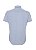 CAMISA INDIVIDUAL MC HENRIQUE SLIM FIT - AZUL MEDIO LISTRADO - Imagem 2