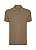 POLO MC INDIVIDUAL BASICO SLIM FIT - BEGE ESCURO - Imagem 1