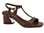 SANDALIA RAMARIM SALTO BLOCO POLISH PLUS RUM - Imagem 1