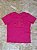 T-SHIRT MC FEM ACOSTAMENTO RELEVO PINK MAGENTA M - Imagem 1