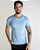 CAMISETA CASUAL MASC MC ACOSTAMENTO - AZUL MARESIA - Imagem 1