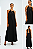 VESTIDO LONGO ACOSTAMENTO - PRETO - 38 - Imagem 1