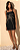 VESTIDO CURTO LEZ A LEZ RAYON NEW SLUB P PRETO - Imagem 1