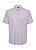 CAMISA MC INDIVIDUAL COMFORT FIT MIX LILAS LISTRADO - ROXO CLARO - Imagem 1
