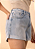 SHORTS JEANS LEZ A LEZ BARRA VIRADA - JEANS CLARO - Imagem 3