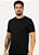 T-SHIRT MC INDIVIDUAL BASICA COMFORT FIT - PRETO - Imagem 1