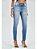 CALCA JEANS FEM ACOSTAMENTO GIGARRETE/SKINNY - JEANS CLARO - Imagem 3
