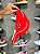 Boné Lacoste Sport Tênis ColorBlock Vermelho - Imagem 2