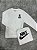 Moletom Nike Fleece Crew Flanelado Branco - Imagem 1