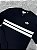 CAMISETA LACOSTE PARIS HERITAGE AZUL MARINHO - Imagem 3