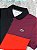 POLO LACOSTE SPORT COLORBLOCK PRETO/VINHO - Imagem 2