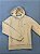 MOLETOM LACOSTE HOODIE C/ZIPER KAKHI - Imagem 1
