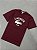 Camiseta Lacoste em Algodão com Estampa Assinada (Vinho) - Imagem 1