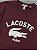 Camiseta Lacoste em Algodão com Estampa Assinada (Vinho) - Imagem 2