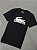 Camiseta Esportiva Lacoste em Algodão Ultra Dry (Preta/Branca) - Imagem 1