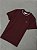 Camiseta Lacoste Piquê Leve com Gola Jacquard (Vinho) - Imagem 1