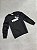 MOLETOM PUMA HOODIE FLANELADO SEM CAPUZ PRETO - Imagem 1