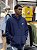 Moletom Nike Sportswear Clube Fleece Azul Marinho - Imagem 1