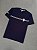 Camiseta Lacoste  de Algodão Bordada Estampada Azul Marinho - Imagem 1