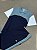 CONJUNTO LACOSTE COLOR BLOCK  AZUL - Imagem 4