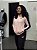 Conjunto Puma Tricot Suit Feminino (Preto/Rosa) - Imagem 1