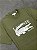 Camiseta Lacoste Modelagem Clássica Since 1933 Verde - Imagem 2