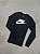 Camiseta Nike Manga Longa Sportswear Icon Futura Preta - Imagem 3