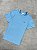 Camiseta Lacoste Piquê Leve com Gola Jacquard (Azul) - Imagem 1